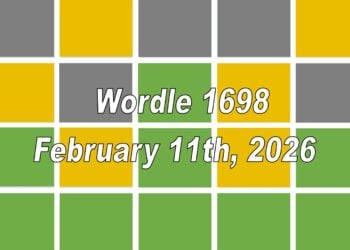 ‘Wordle’ Answer Today 1698 February 11th 2026 – Hints and Solution (2/11/26)
