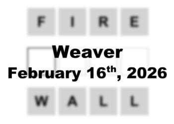 ‘Wordle’ Answer Today 1703 February 16th 2026 – Hints and Solution (2/16/26)
