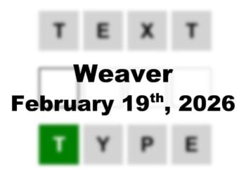 ‘Wordle’ Answer Today 1706 February 19th 2026 – Hints and Solution (2/19/26)