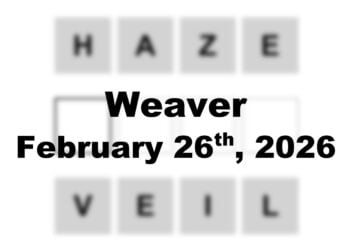 ‘Wordle’ Answer Today 1713 February 26th 2026 – Hints and Solution (2/26/26)
