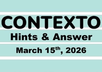 ‘Wordle’ Answer Today 1730 March 15th 2026 – Hints and Solution (3/15/26)