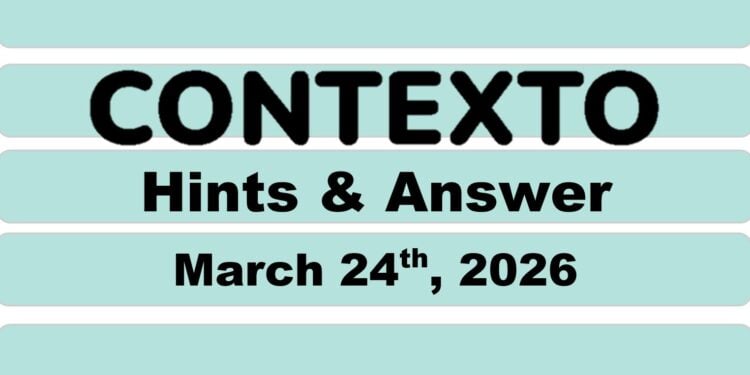 Daily Contexto 1283 - March 24th 2026