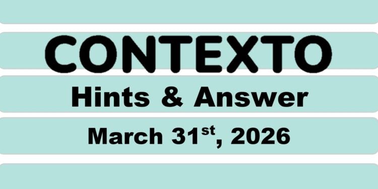 Daily Contexto 1290 - March 31st 2026