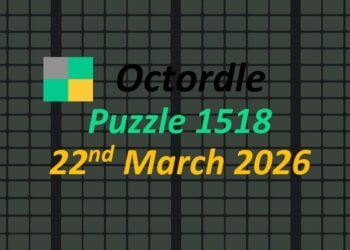 ‘Wordle’ Answer Today 1737 March 22nd 2026 – Hints and Solution (3/22/26)