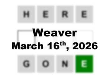 ‘Wordle’ Answer Today 1731 March 16th 2026 – Hints and Solution (3/16/26)