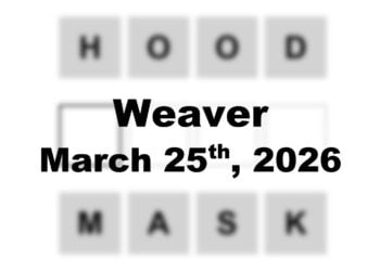 ‘Wordle’ Answer Today 1740 March 25th 2026 – Hints and Solution (3/25/26)