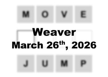 ‘Wordle’ Answer Today 1741 March 26th 2026 – Hints and Solution (3/26/26)