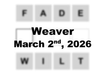 ‘Wordle’ Answer Today 1717 March 2nd 2026 – Hints and Solution (3/2/26)