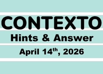 ‘Wordle’ Answer Today 1760 April 14th 2026 – Hints and Solution (4/14/26)