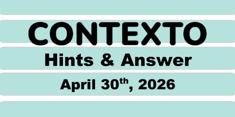Daily Contexto 1320 - April 30th 2026