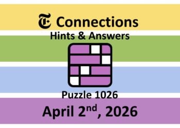 ‘Wordle’ Answer Today 1748 April 2nd 2026 – Hints and Solution (4/2/26)