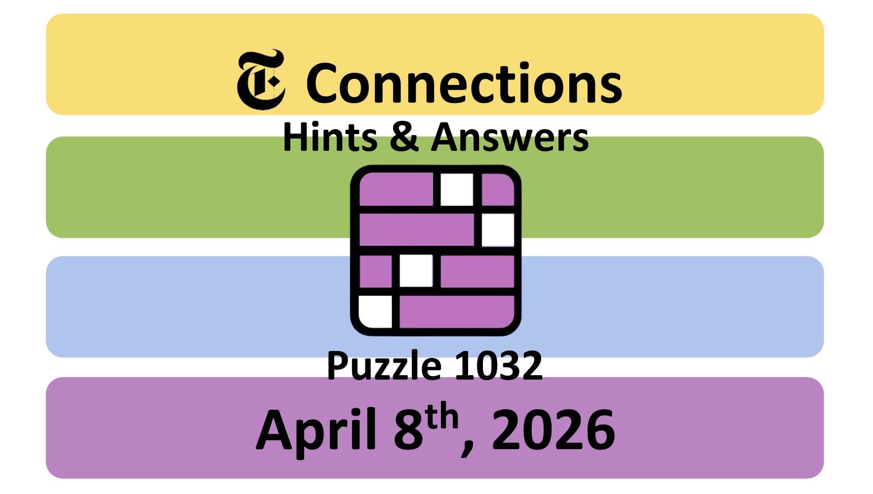 ‘Wordle’ Answer Today 1754 April 8th 2026 – Hints and Solution (4/8/26)