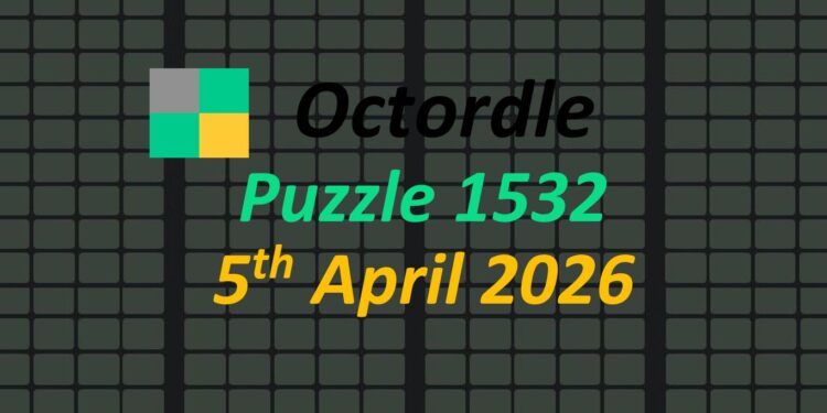 Daily Octordle 5th April 2026 Answers Today 1532