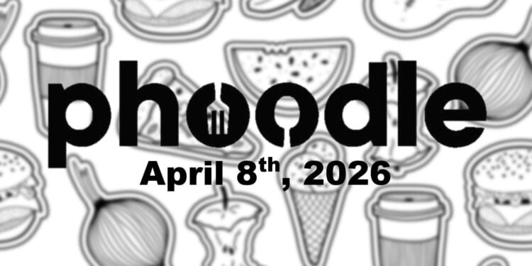 Daily Phoodle - 8th April 2026