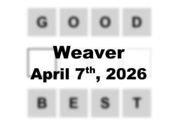 ‘Wordle’ Answer Today 1753 April 7th 2026 – Hints and Solution (4/7/26)