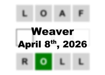 ‘Wordle’ Answer Today 1754 April 8th 2026 – Hints and Solution (4/8/26)