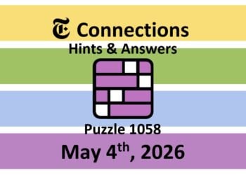 ‘Wordle’ Answer Today 1780 May 4th 2026 – Hints and Solution (5/4/26)