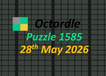 ‘Wordle’ Answer Today 1804 May 28th 2026 – Hints and Solution (5/28/26)