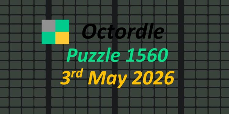Daily Octordle 3rd May 2026 Answers Today 1559