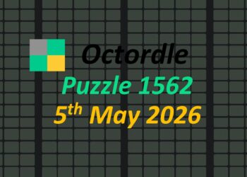 ‘Wordle’ Answer Today 1781 May 5th 2026 – Hints and Solution (5/5/26)