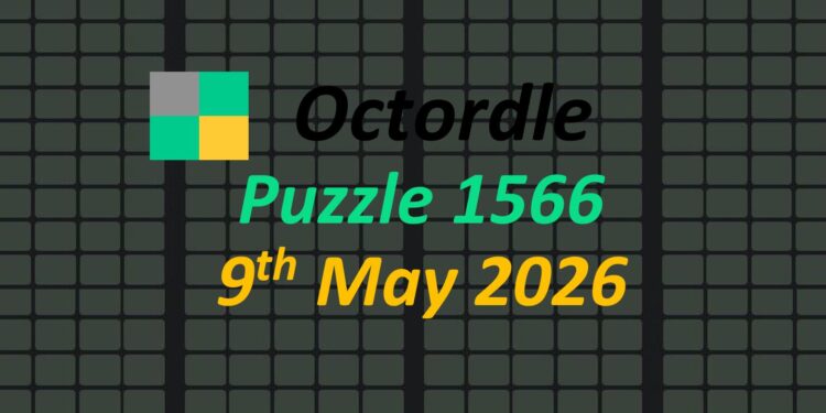 Daily Octordle 9th May 2026 Answers Today 1566