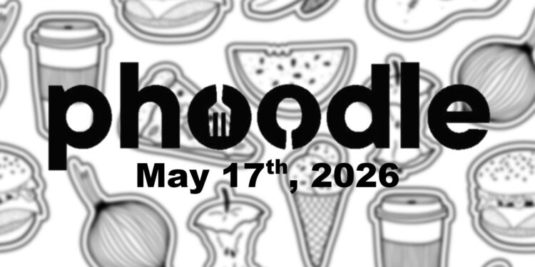 Daily Phoodle - 17th May 2026