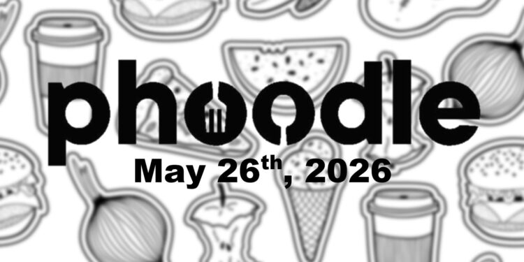 Daily Phoodle - 26th May 2026
