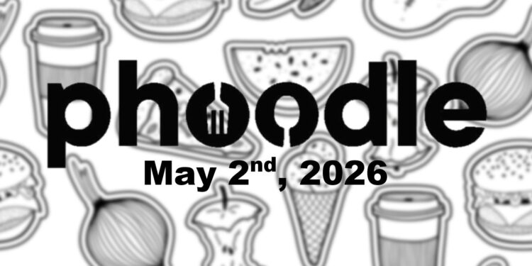 Daily Phoodle - 2nd May 2026