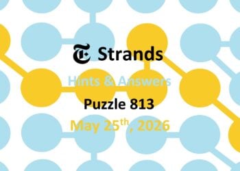 ‘Wordle’ Answer Today 1801 May 25th 2026 – Hints and Solution (5/25/26)