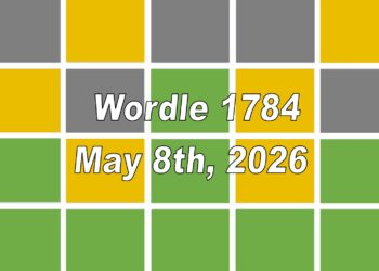 ‘Wordle’ Answer Today 1784 May 8th 2026 – Hints and Solution (5/8/26)