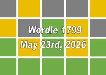 ‘Wordle’ Answer Today 1799 May 23rd 2026 – Hints and Solution (5/23/26)