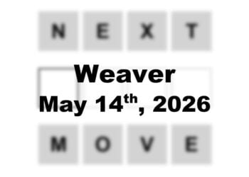 ‘Wordle’ Answer Today 1790 May 14th 2026 – Hints and Solution (5/14/26)
