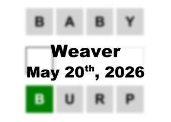 ‘Wordle’ Answer Today 1796 May 20th 2026 – Hints and Solution (5/20/26)
