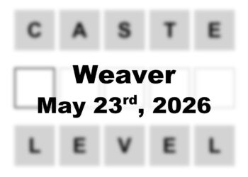 ‘Wordle’ Answer Today 1799 May 23rd 2026 – Hints and Solution (5/23/26)