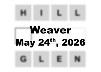 ‘Wordle’ Answer Today 1800 May 24th 2026 – Hints and Solution (5/24/26)