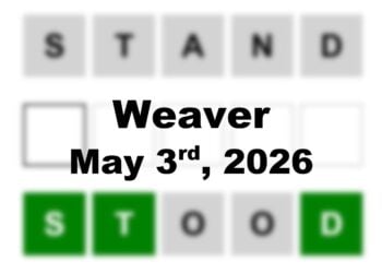 ‘Wordle’ Answer Today 1779 May 3rd 2026 – Hints and Solution (5/3/26)