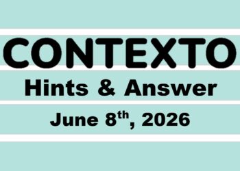 ‘Wordle’ Answer Today 1815 June 8th 2026 – Hints and Solution (6/8/26)