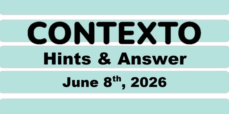 Daily Contexto 1359 - June 8th 2026