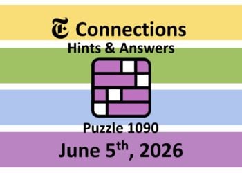 ‘Wordle’ Answer Today 1812 June 5th 2026 – Hints and Solution (6/5/26)
