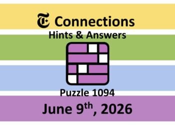 ‘Wordle’ Answer Today 1816 June 9th 2026 – Hints and Solution (6/9/26)