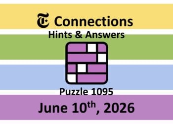 ‘Wordle’ Answer Today 1817 June 10th 2026 – Hints and Solution (6/10/26)