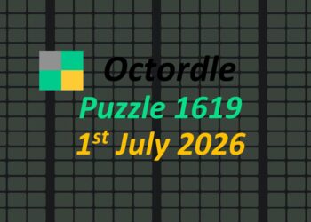 ‘Wordle’ Answer Today 1838 July 1st 2026 – Hints and Solution (7/1/26)