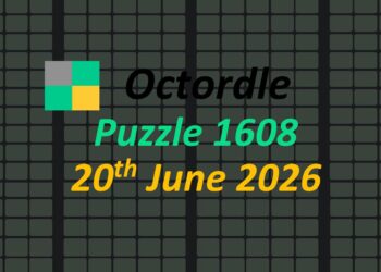 ‘Wordle’ Answer Today 1827 June 20th 2026 – Hints and Solution (6/20/26)