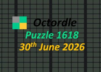 ‘Wordle’ Answer Today 1837 June 30th 2026 – Hints and Solution (6/30/26)