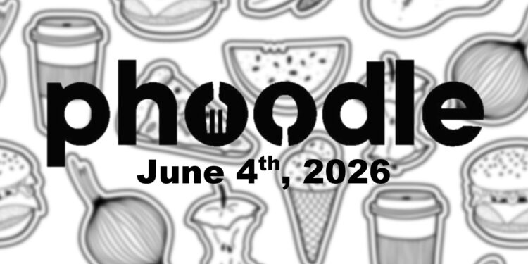 Daily Phoodle - 4th June 2026