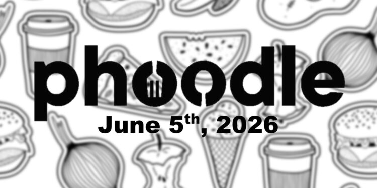 Daily Phoodle - 5th June 2026