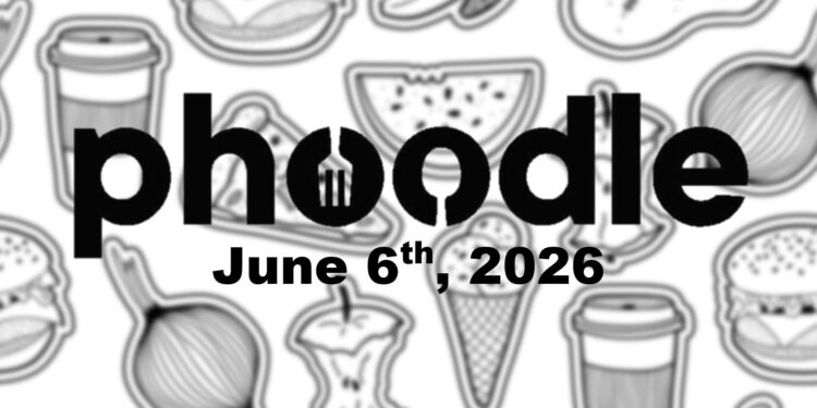 Daily Phoodle - 6th June 2026