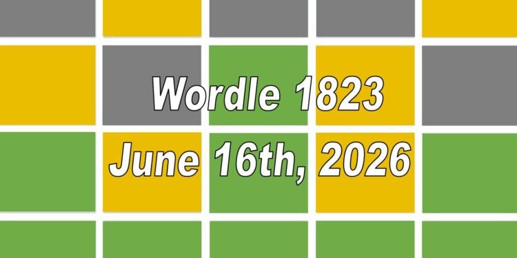 Daily Wordle 182 - 16th June 2026