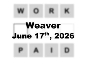 ‘Wordle’ Answer Today 1824 June 17th 2026 – Hints and Solution (6/17/26)