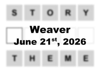 ‘Wordle’ Answer Today 1828 June 21st 2026 – Hints and Solution (6/21/26)